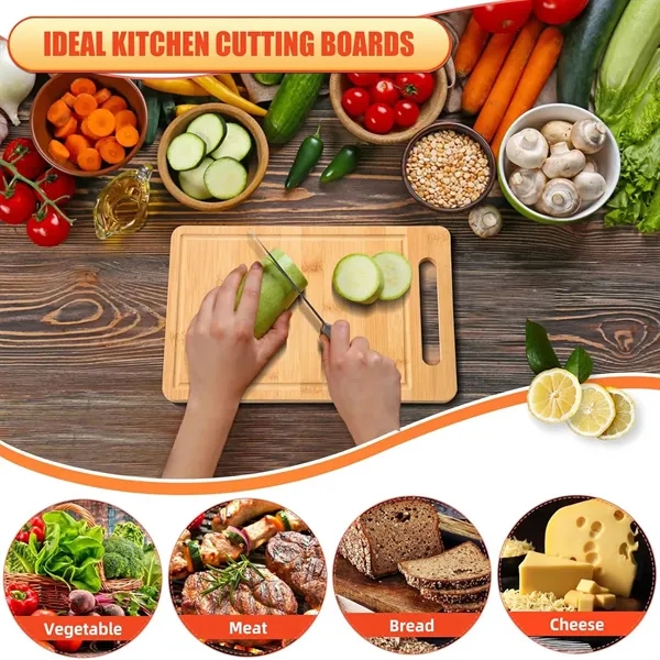 Wooden Bamboo Chopping Board and Serving Tray
