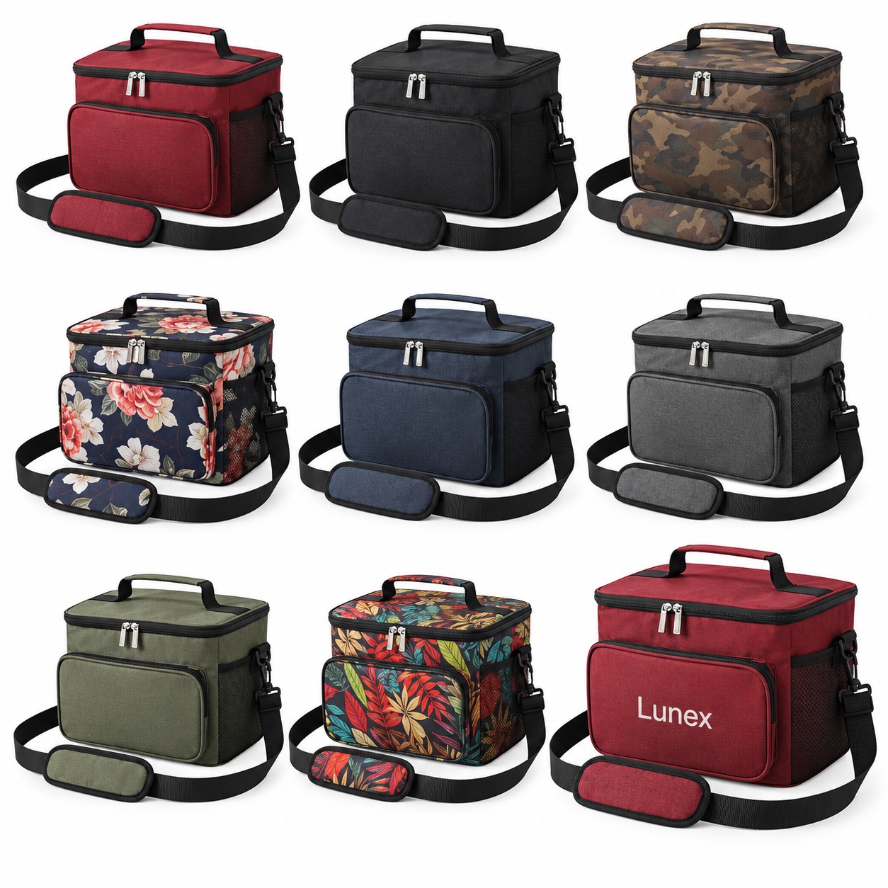 Full Color Insulated Meal Bag, Oxford Material