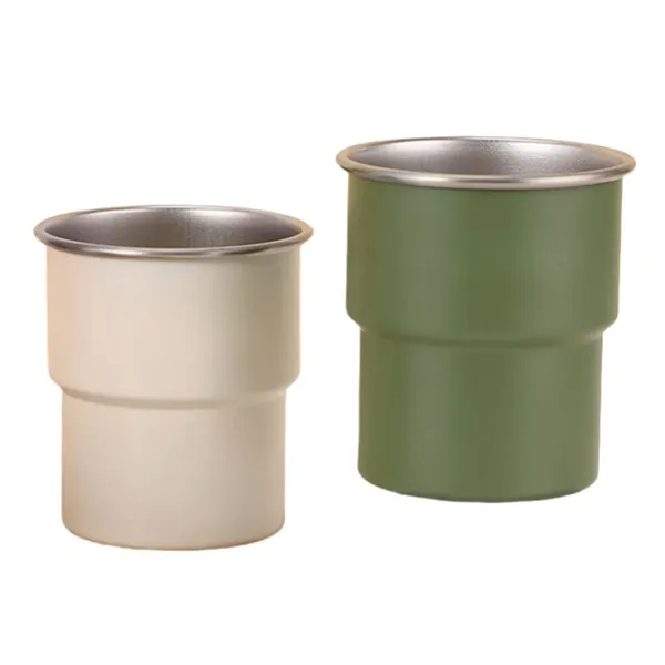 Stackable 304 Stainless Steel Camping Cup 16 Oz