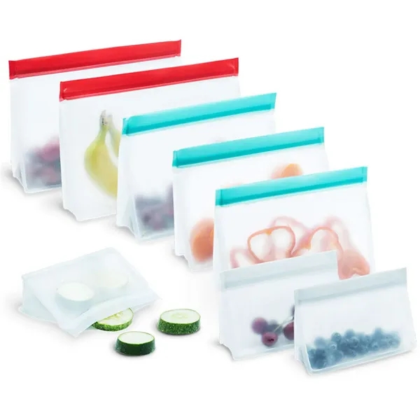 Reusable PEVA Snack and Freezer Bag