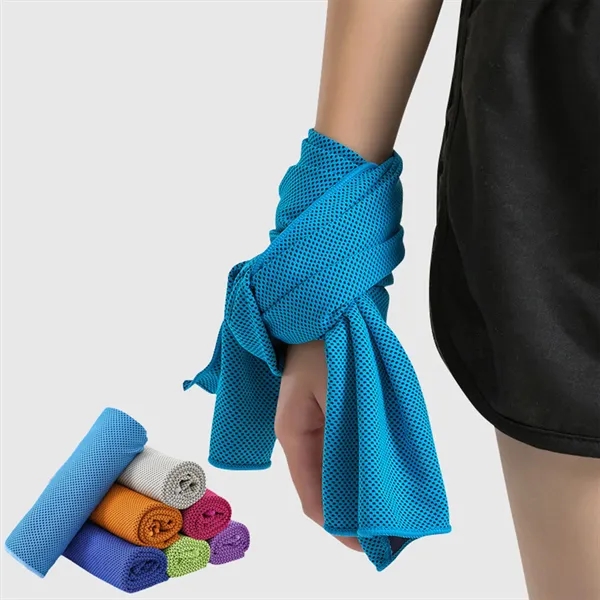 Quick-Dry Cooling Towel for Sweat Relief