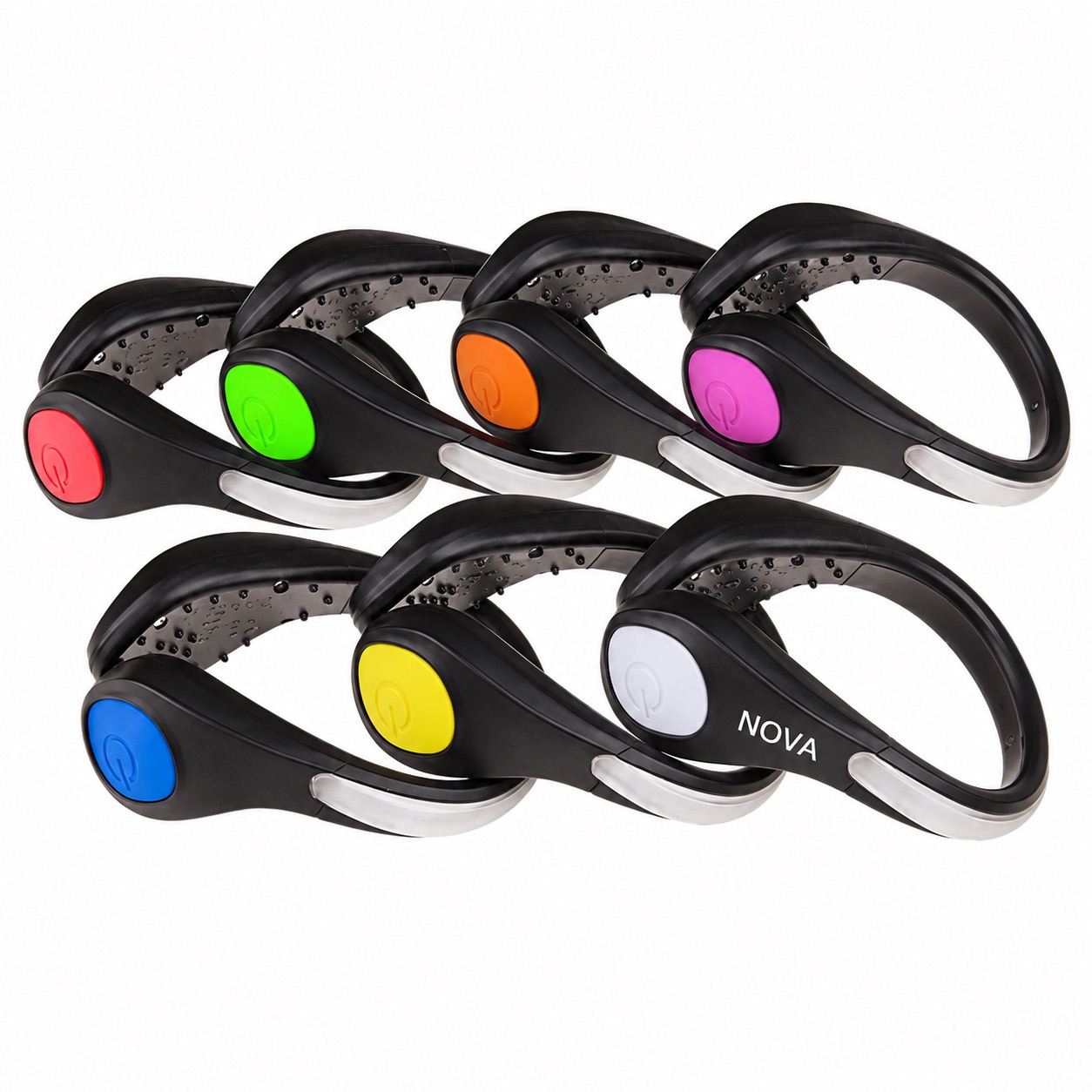Weather Resistant LED Shoe and Ankle Clips