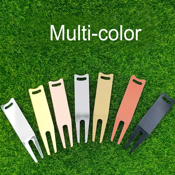Portable Golf Divot Tool With Ball Slot