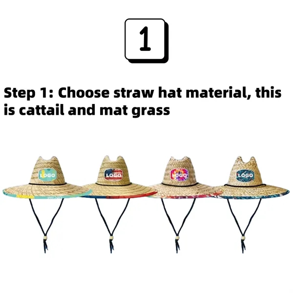 Double Weave Grass Vacation Sun Hat