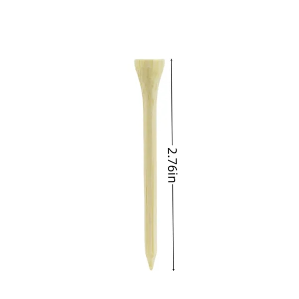 Golf Tee 2.76 Inch Sustainable Bamboo