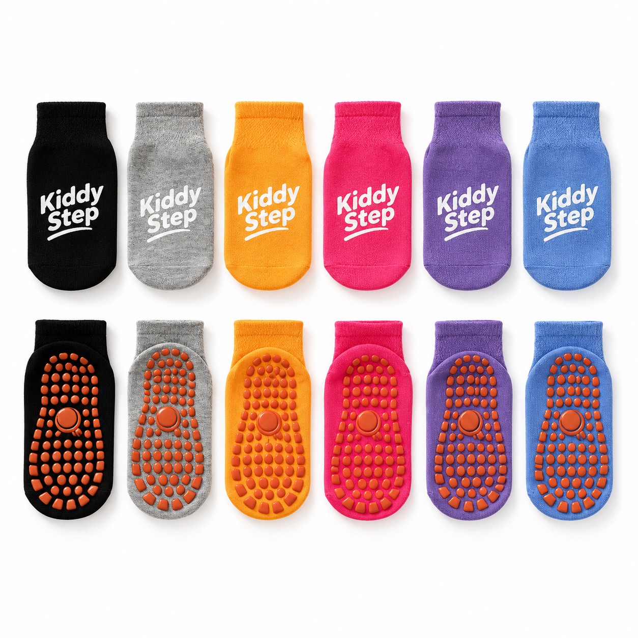 Breathable Polyester Toddler Grip Socks