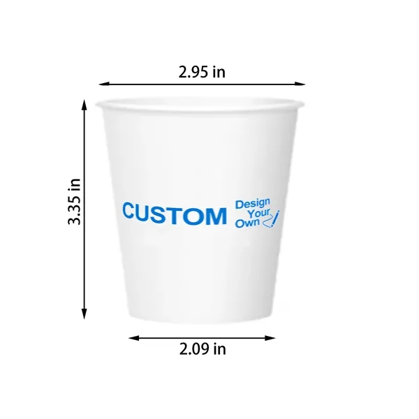 Disposable 9 Oz Custom Drink Cups