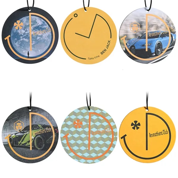 Car Rearview Mirror Fragrance Freshener Slices