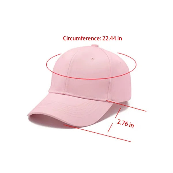 Structured 100% Cotton Cap with 6 Vent Eyelets, MOQ 20