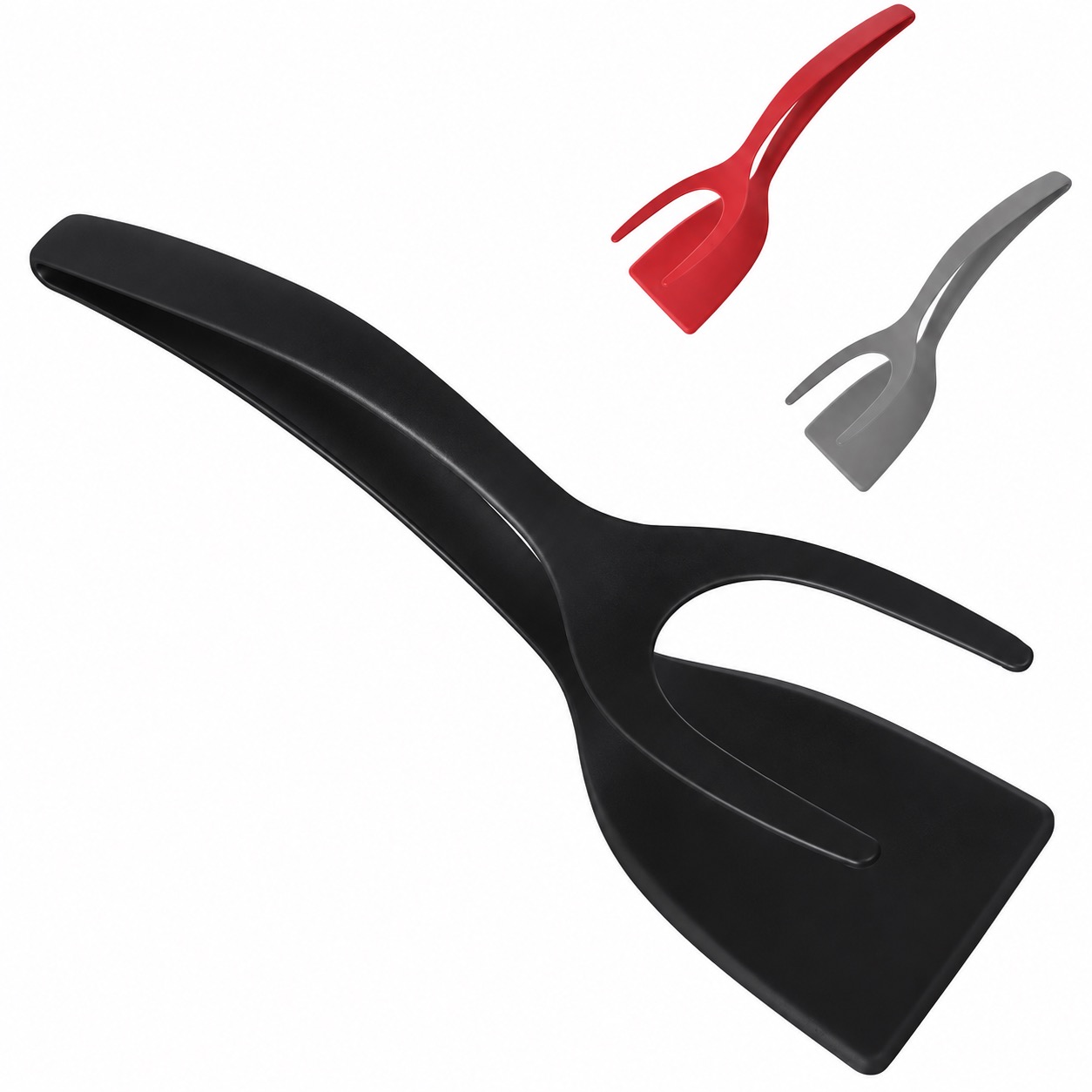 Nonstick-Safe Nylon Spatula Clip for Cooking