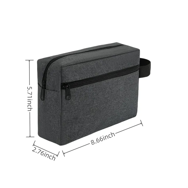 Water Resistant Cosmetic and Cable Organizer Bag