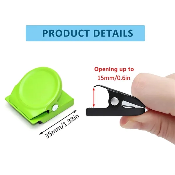 Vibrant Metal Clips for Notes and Photos