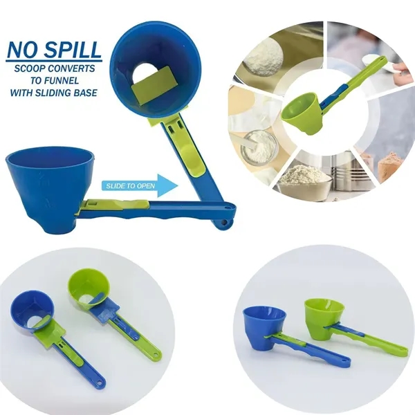 Laboratory Powder Transfer Funnel with Sliding Mechanism