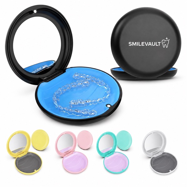 Food Grade Silicone Dental Retainer Box