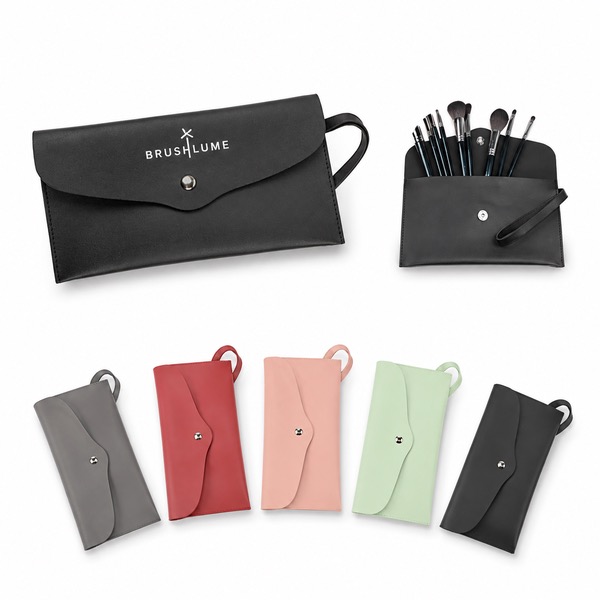 Portable Triangular Beauty Tool Storage Bag