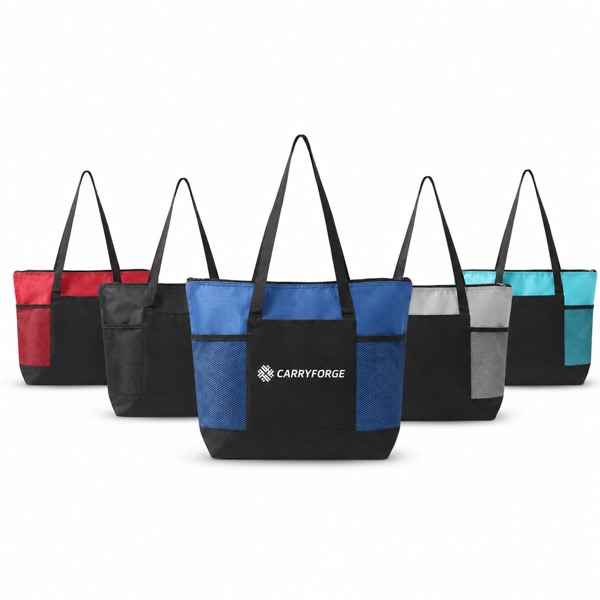 39 x 17.72 x 3.94 Inch Oxford Tote — Oxford Cloth — Red