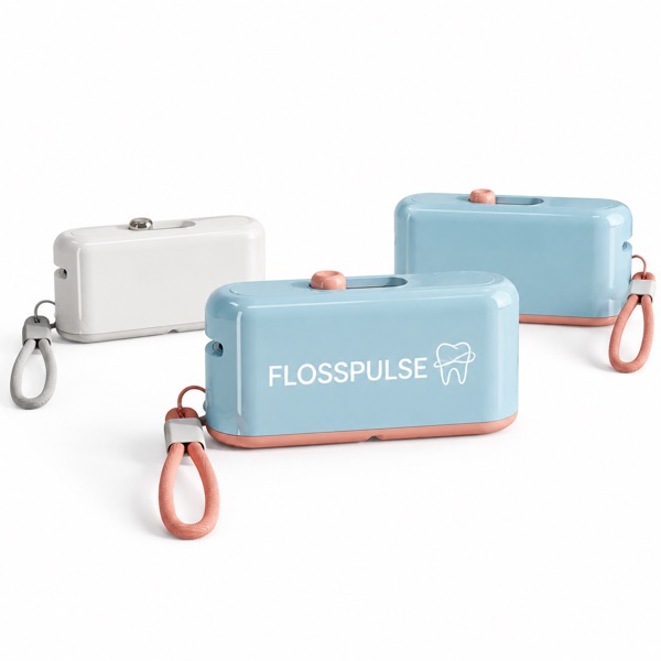 Travel Dental Floss Box with Hygienic Dispensing