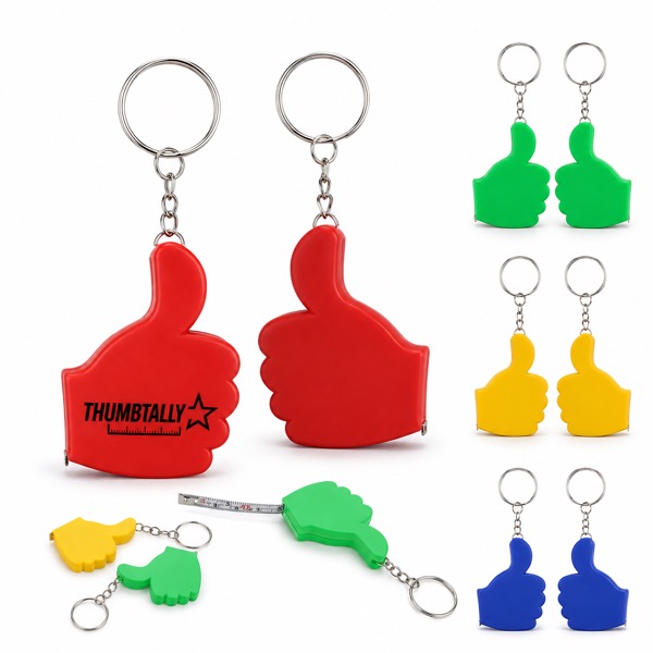 39 Inch Retractable Measuring Tape Keychain