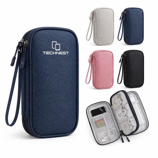 9 x 4.3 x 1.8 Inch Tech Storage Bag