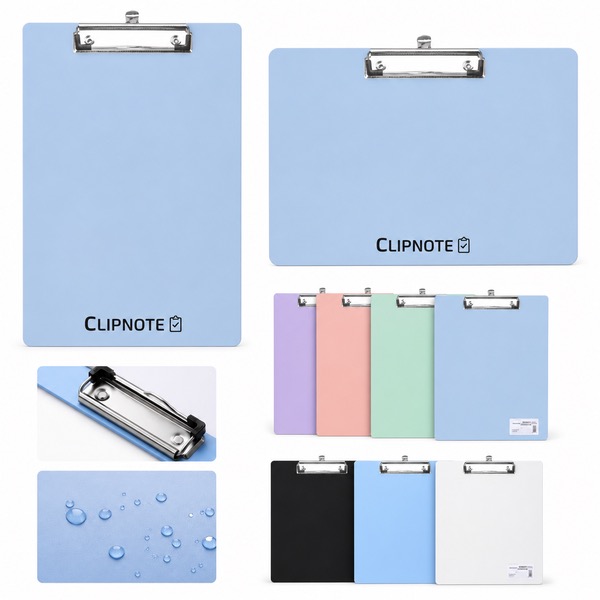 A4 Flexible Bend-Resistant Clipboard With 110-Sheet Capacity