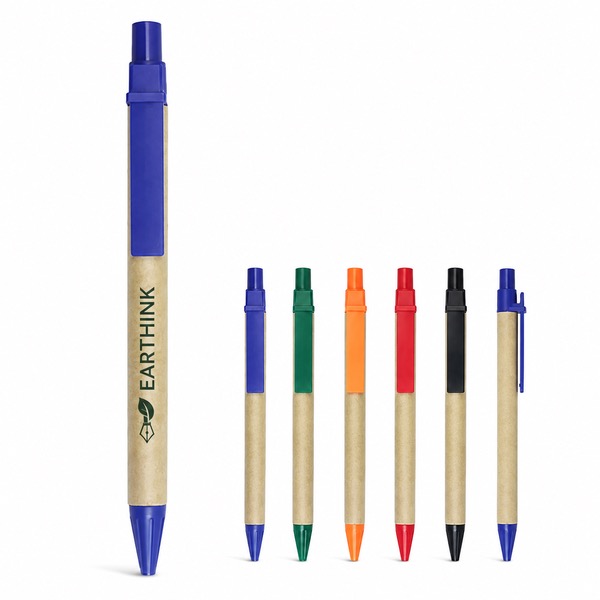 Sustainable Paper Tube Click Ballpoint Pen