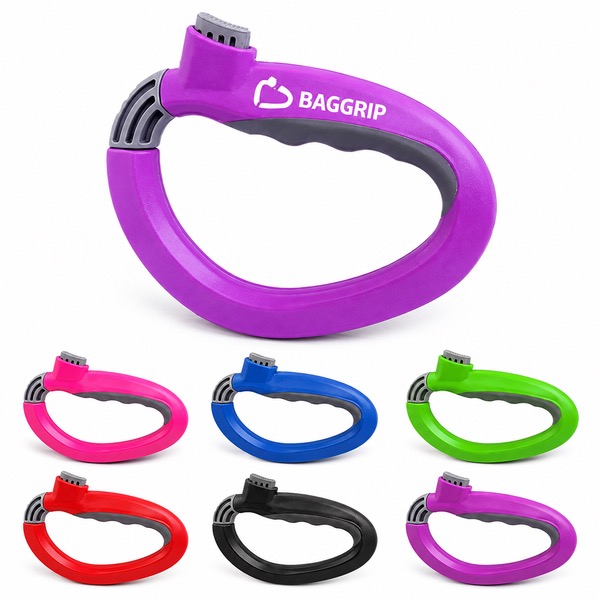 Soft Grip PS Grocery Bag Holder, Holds Up to 22 Pounds