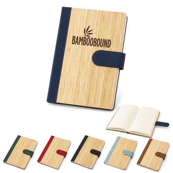 Bamboo Writing Notebook 8.27 x 5.51 Inches