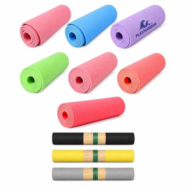 Durable EVA Fitness Mat with Joint Support and Logo Option