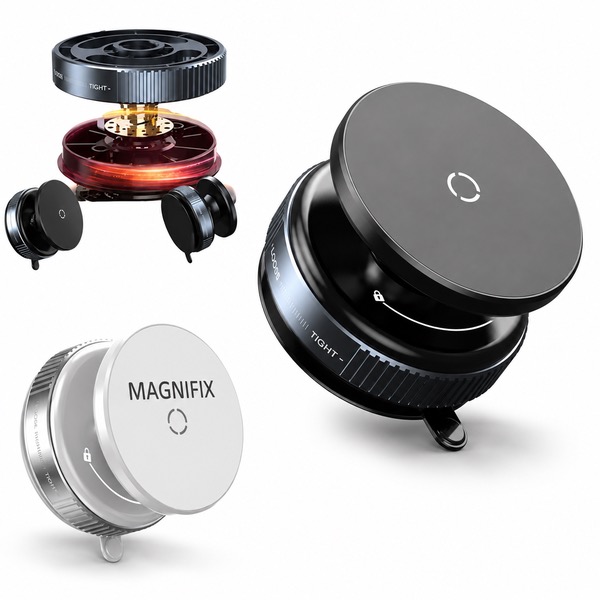 360 Rotatable Car Phone Holder with 15.4lb Damping Pivot