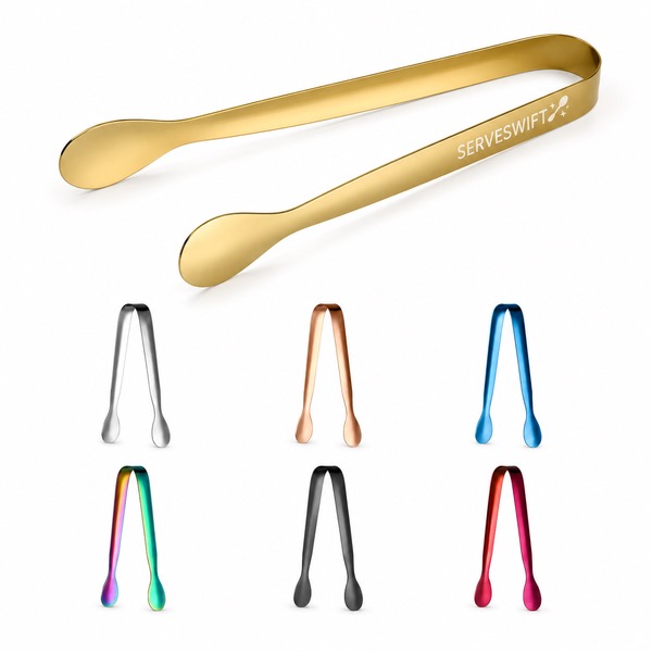 Durable 304 Stainless Steel Kitchen Tongs