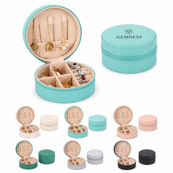 Portable Velvet Lined Jewellery Storage Case