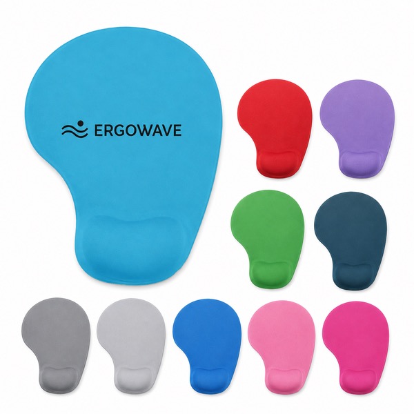 Non-Slip Gel Wrist Support Mouse Pad