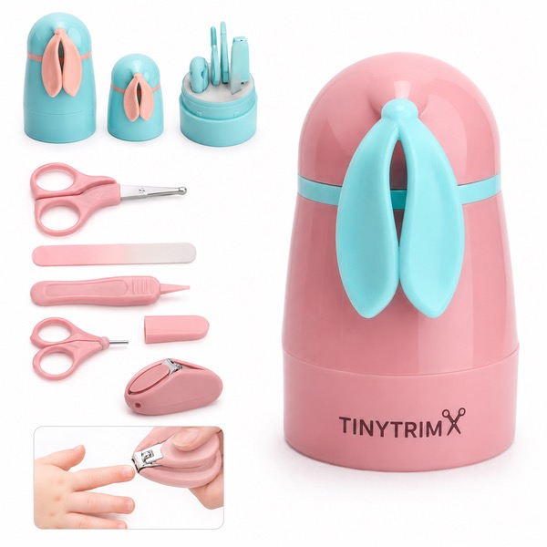 Infant Nail Care Set in Durable Cute Box
