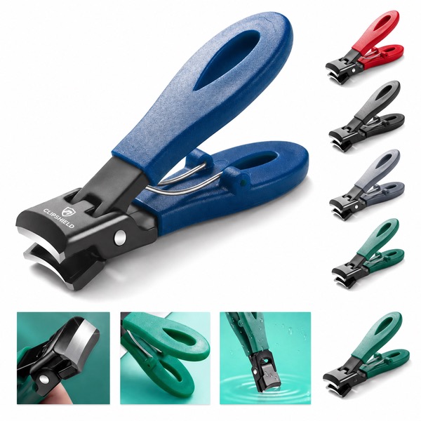Ergonomic Handle Large Opening Nail Cutter