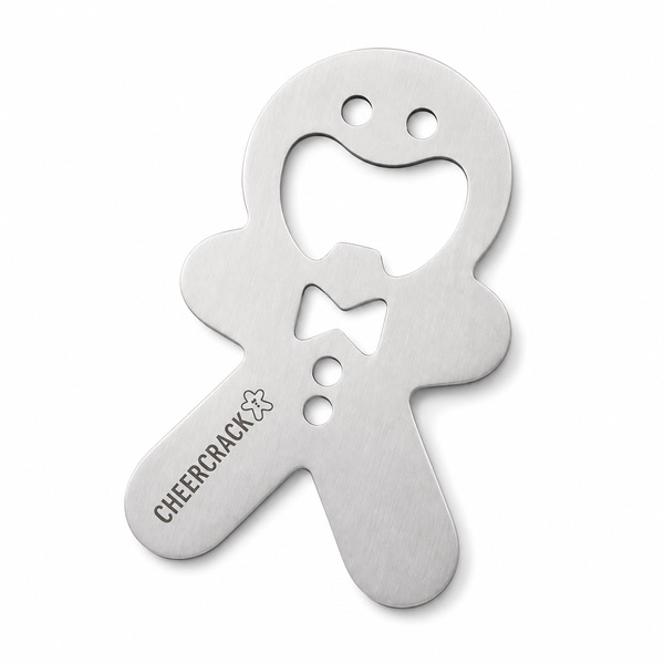Christmas Gingerbread Bottle Opener 2.64 x 1.57 Inch