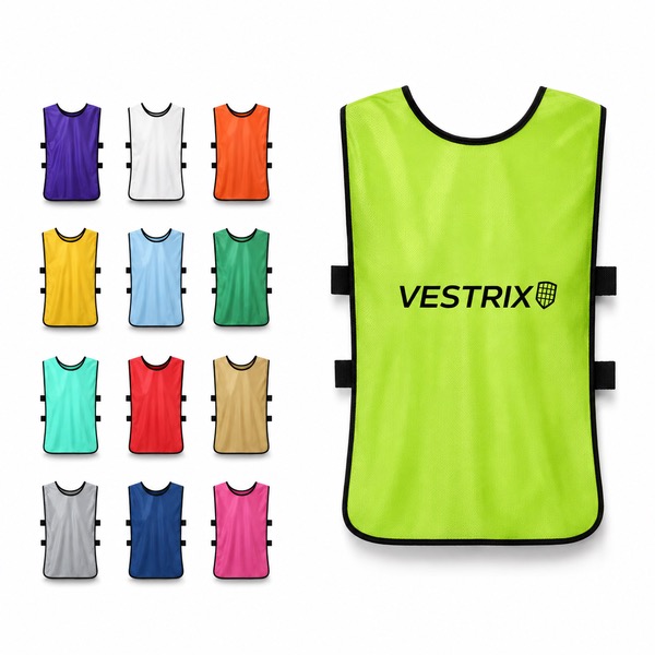 Breathable Polyester Youth Training Vest for Team Sports
