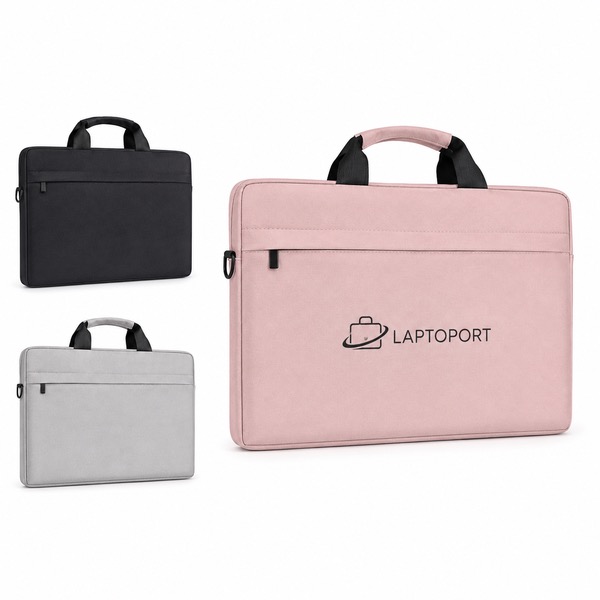 Laptop Briefcase Bag with Handles, 15.16 x 1.97 x 11.42
