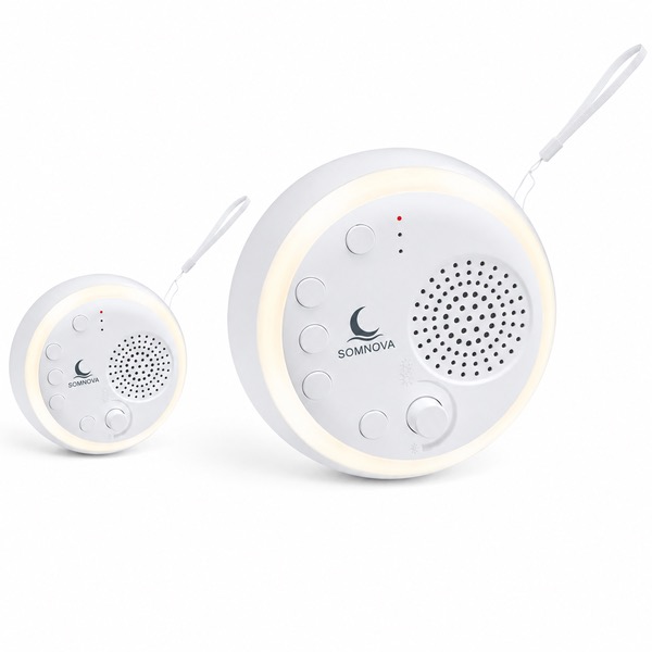 Compact ABS White Noise Sleep Device, 3.94 x 1.57 Inches — Abs — White