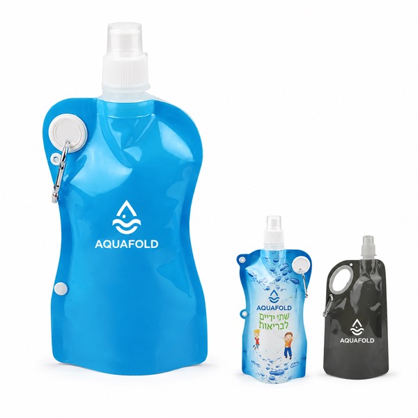 BPA Free 500ml Collapsible Hiking Water Bottle