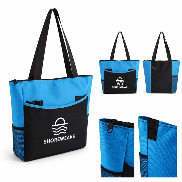 Sand-Friendly Mesh Tote with Roomy Interior
