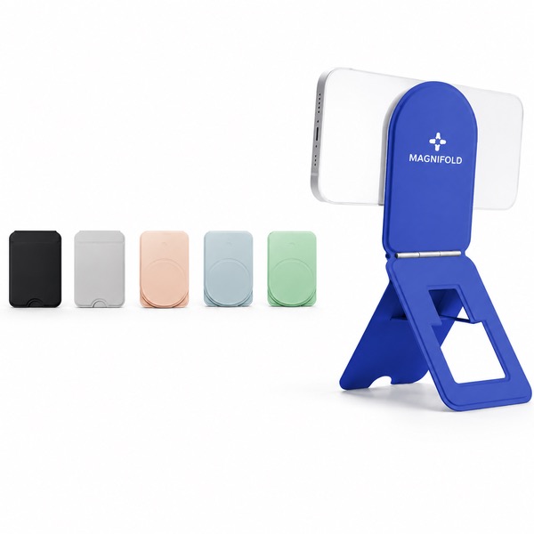 Phone Stand Tripod Wallet with Magnetic Ring