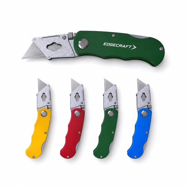 ABS Handle Folding Utility Knife Zinc Alloy 3.6x1.57 Inch