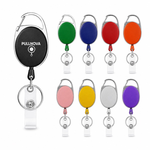 Customizable Telescopic Buckle for IDs Keys or Bags