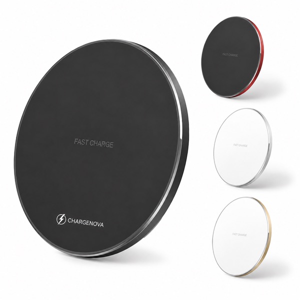 Full Color 35W Qi Charging Pad, 3.86 x 0.26 Inch