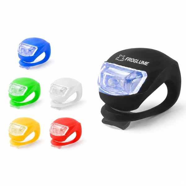 Silicone Frog LED Light for Bike Visibility