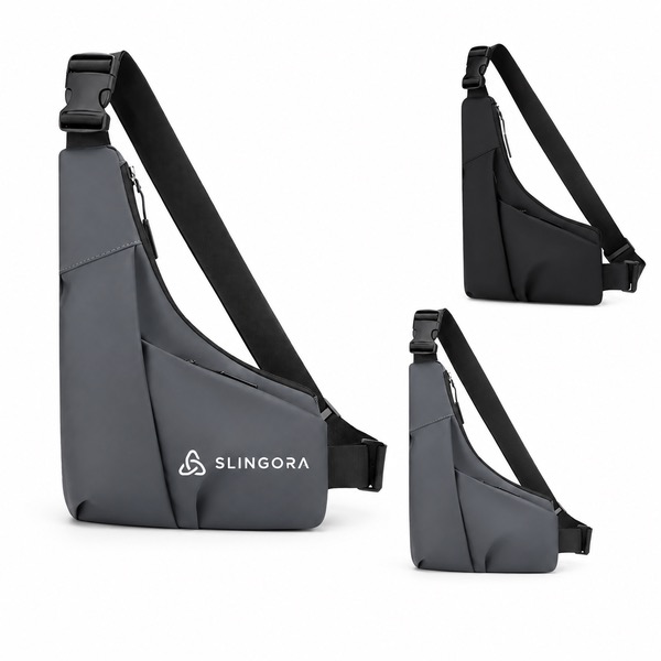 Nylon Cloth Adjustable Crossbody Bag for Phones and Wallets