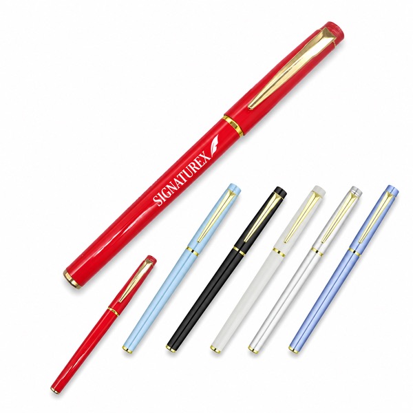 Durable Plastic Signature Pen With Logo Printing