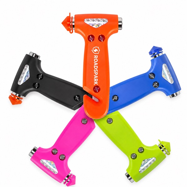 Double Head Car Window Breaker and Seat Belt Cutter