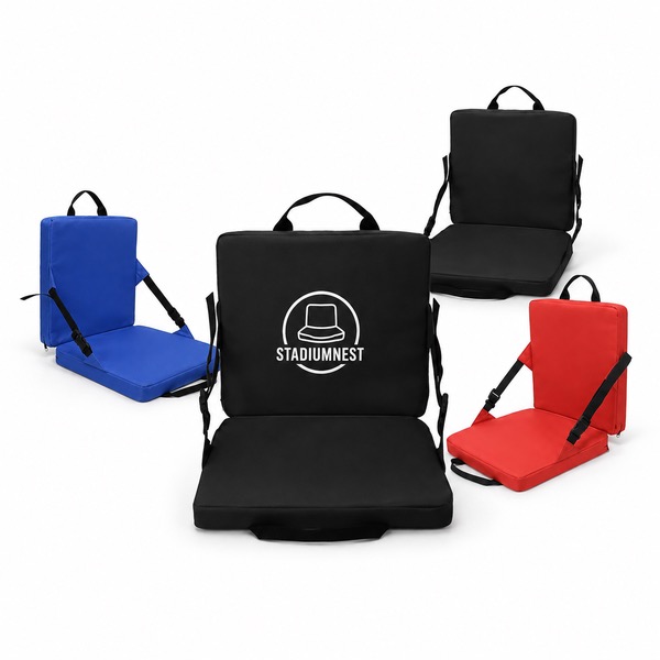 Compact Two Person Bleacher Seat Cushion