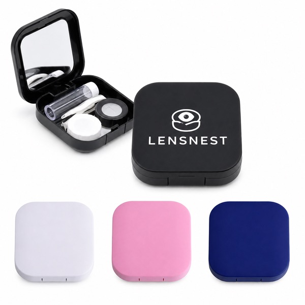 Contact Lens Travel Case and Tool Kit